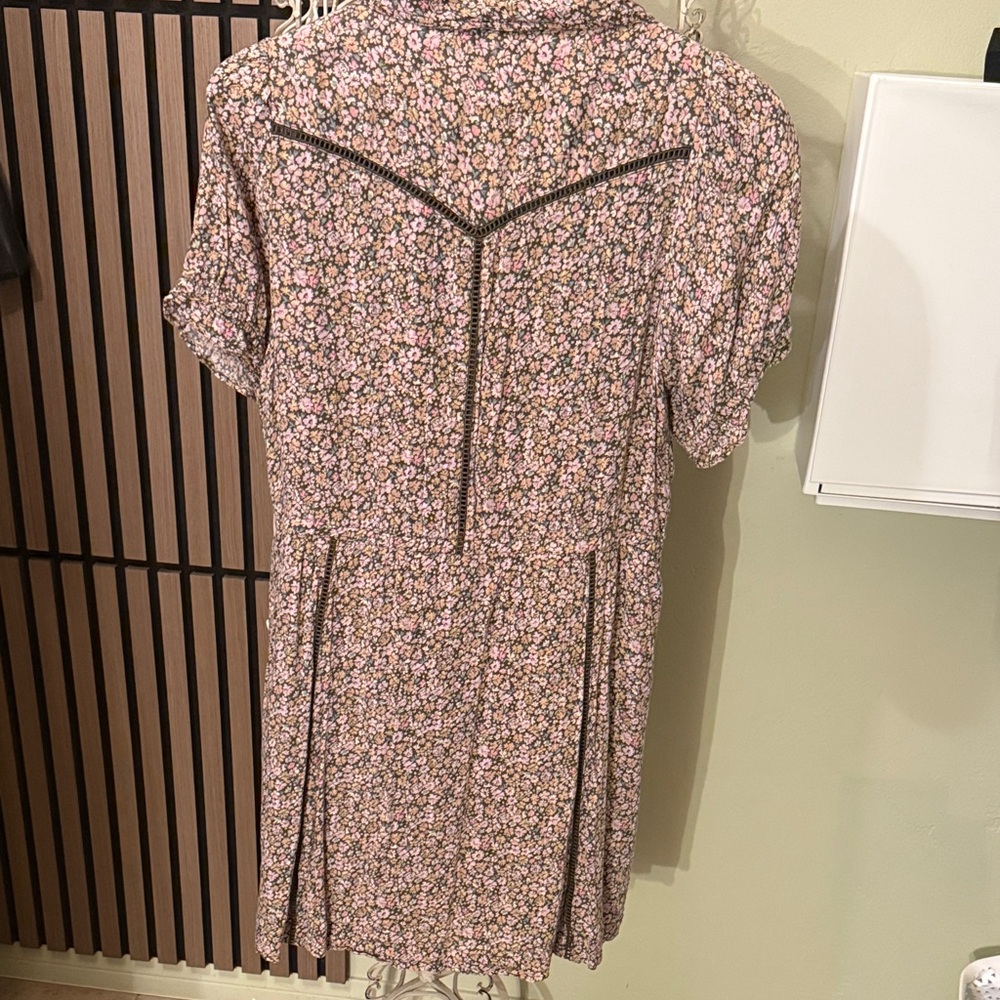 American Eagle - Floral Button-Up Dress - XL - Picture 4 of 4